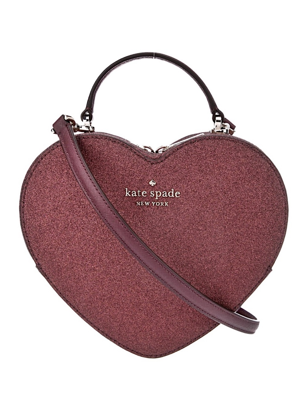 Kate Spade Love Shack Glitter Heart Crossbody Novelty Bag MSRP $329